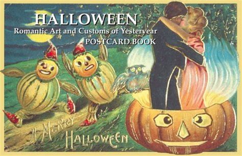 halloween romantic art and customs of yesteryear postcard book Epub